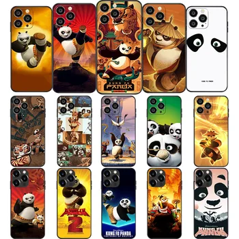 ENSZ-24 Kung Fu Panda Puha tok iPhone 5S SE 6 6 7 8 11 X XS XR Plus Pro Max