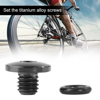 Tartós Meleg Eladó Legújabb Top minőségű Kerékpár Csavar O-Gyűrű, Titánium Kerékpár Vérzés MTB O-Gyűrű Alkatrész Csavar Javítás Eszközök