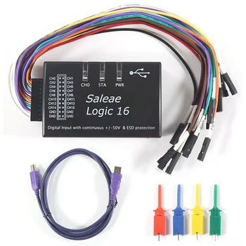 A logika USB Logikai Analizátor A Hivatalos Verzió Minta Ráta 100M 16 Csatorna Eszközök