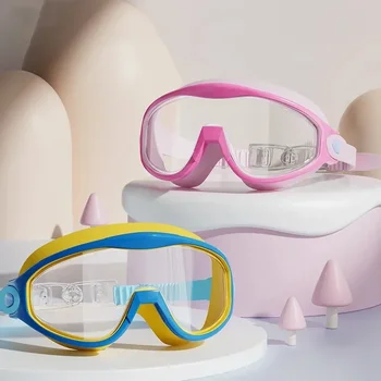 A gyermekek Úszás Védőszemüveg a Nagy Keret Anti Ködben Úszó Szemüveg, Kültéri UV Védelem Úszni Szemüveg Búvárkodás Védőszemüveg Felhajtóerő Mellény