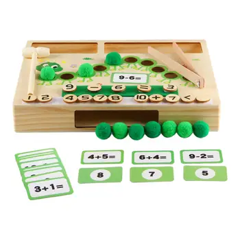 Montessori Matek számít Játék Óvodai Összeadás, illetve Kivonás Számok, Számolás Játékok 3 4 5 6 Éves Fiúk, Lányok, Gyerekek Ajándékokat